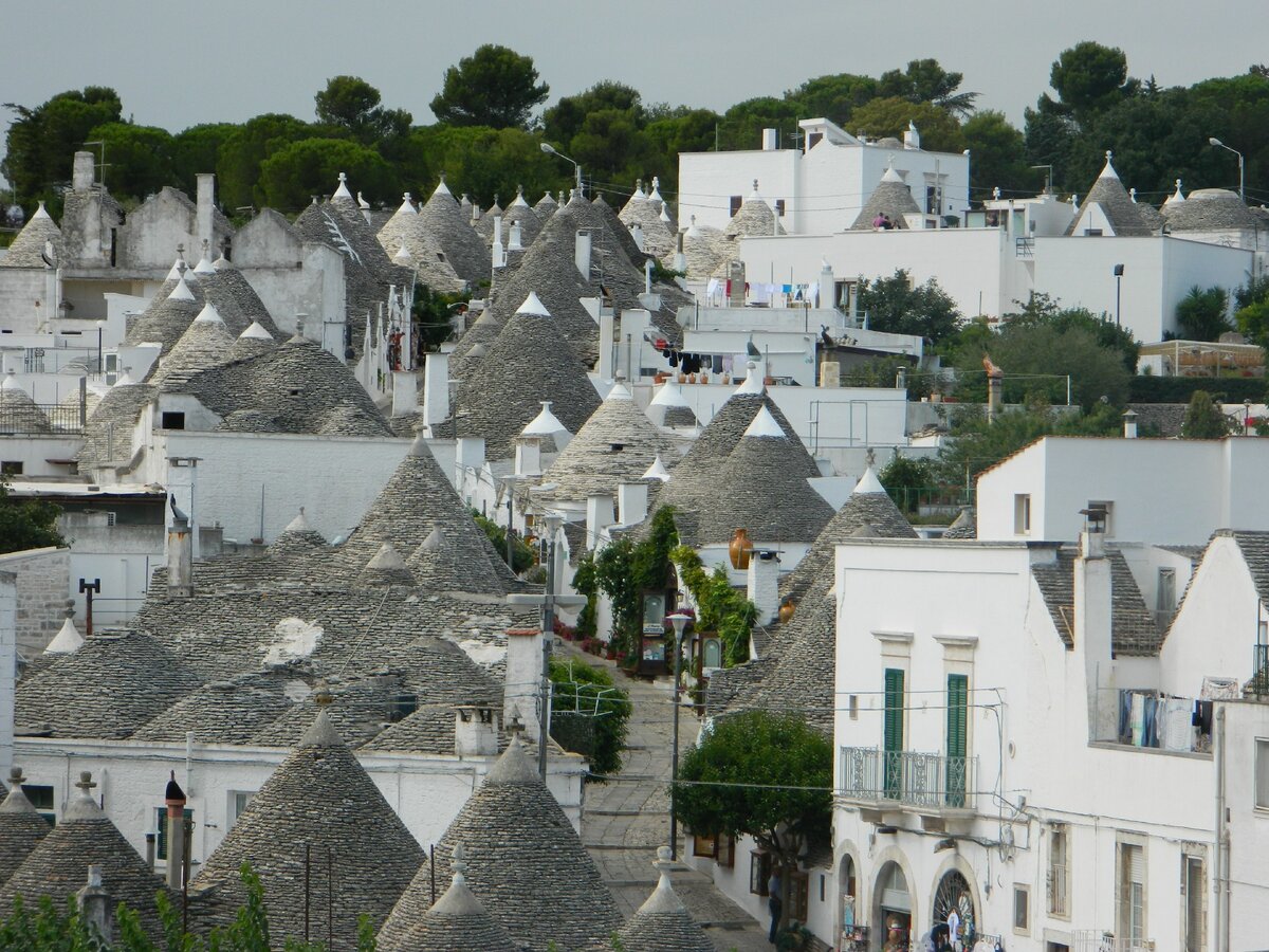 Альберобелло - город домиков-трулли Фото автора статьи