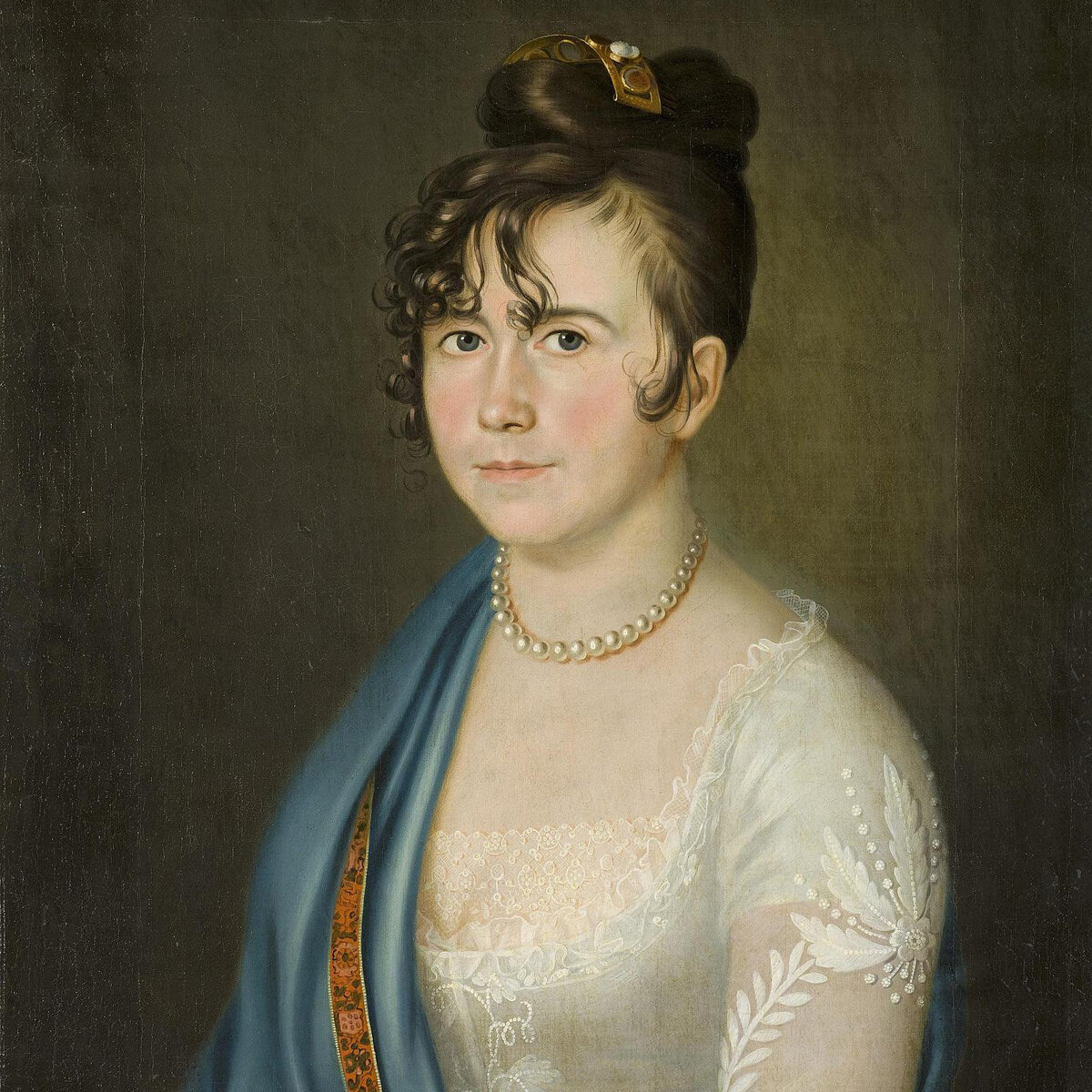 Анна Владимировна Бобринская (урождённая баронесса Унгерн- Штернберг). По словам князя Ивана Михайловича Долгорукого, графиня Бобринская отличалась «весёлым характером, добротой в намерениях и простотой в обычаях», другие современники подтверждали, что она была женщина «отменного ума и сердца».