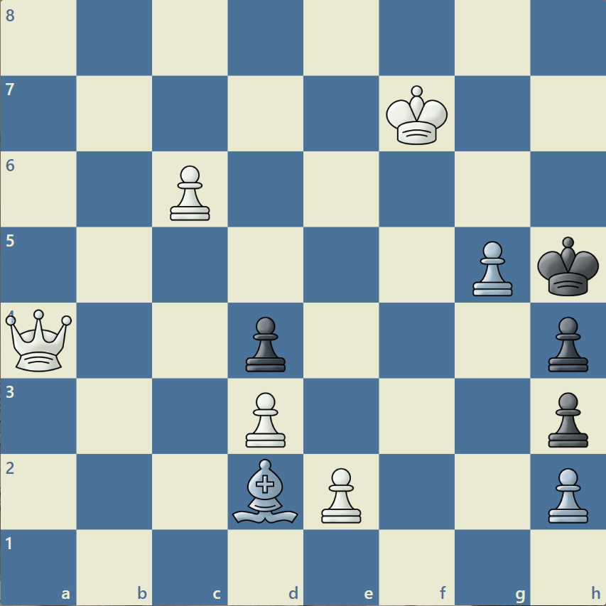 мат в 2 хода, ход белых