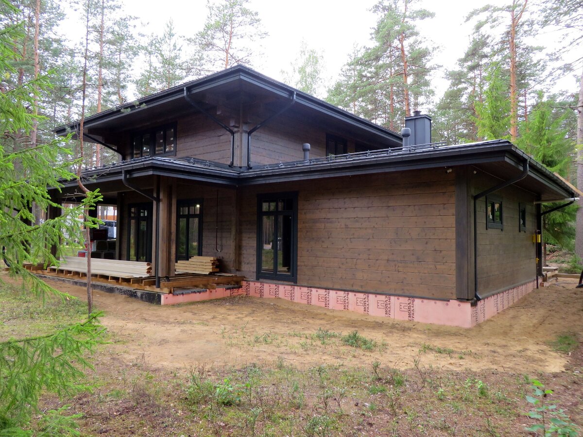 Газификация деревянного дома в Репино