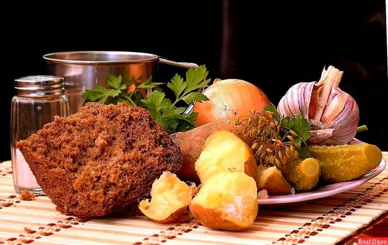 Постная еда. Фото из открытого источника.