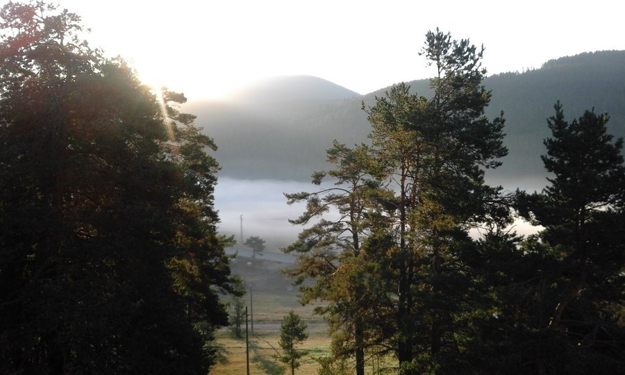 Юндола - ранним утром