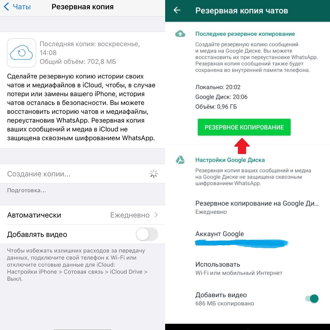 Сохрани все переписки WhatsApp, чтобы не потерять: сообщения, фото, видео.  Иструкция к iPhone и Android | Александр Алексеев | Дзен