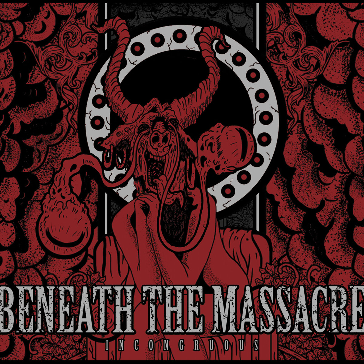 Обложка альбома "Incongruous" группы "Beneath the Massacre"
