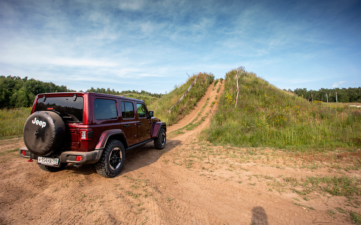 Wrangler Rubicon бездорожье