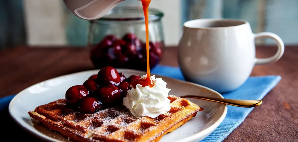 Домашние венские вафли. Источник: pixabay.com