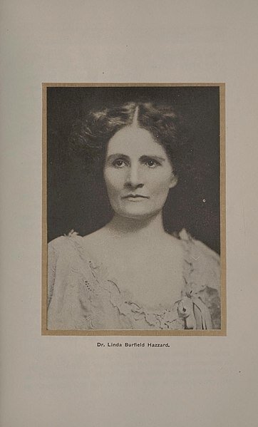 Линда Хаззард. Изображение с сайта https://commons.wikimedia.org/wiki/File:Linda_Burfield_Hazzard