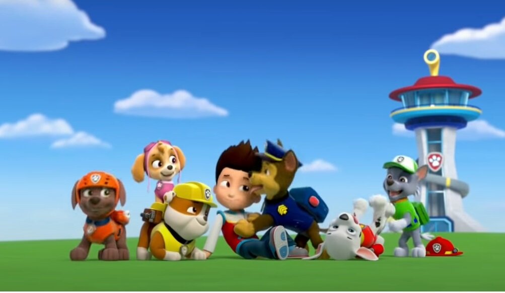 Кадр из мультсериала "Щенячий патруль", студия Guru Studio Spin Master Entertainment, режиссер Джейми Уитни, 2013 г.