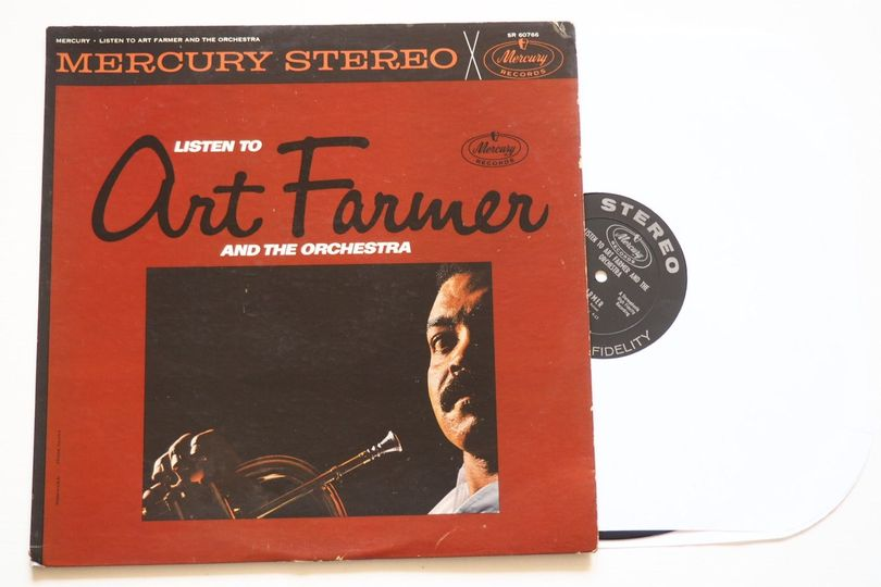 Альбом Арта Фармера 'Listen To Art Farmer And The Orchestra', выпущенный лейблом Mercury в 1962 году. Оригинальное американское издание в стерео.