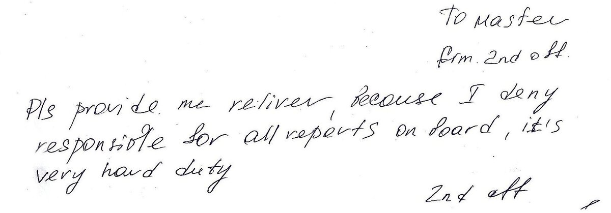 подлинник, оставил себе на память. только имя убрал, чтоб не позорить парня.