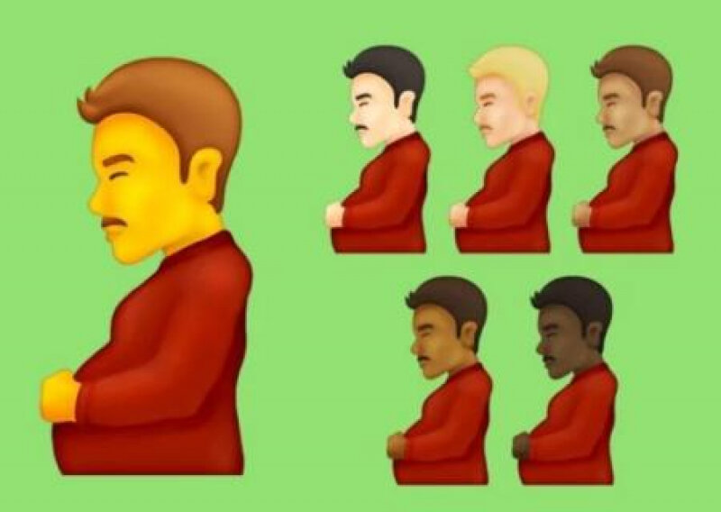 Консорциум Unicode представил новые эмодзи, которые появятся в этом году, из них — беременный мужчина с усами... 