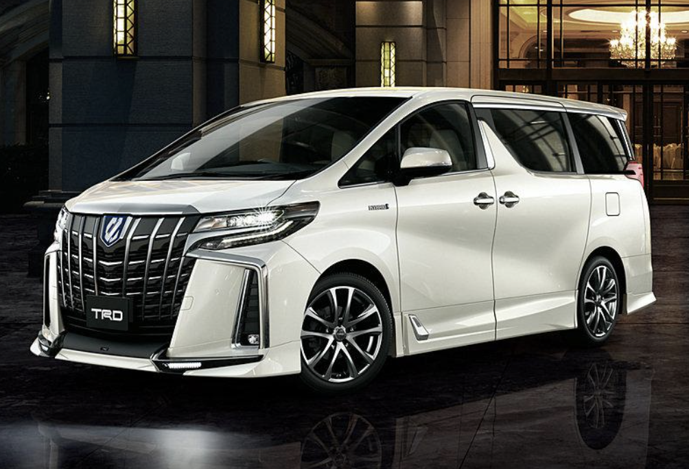 Тойота альфард 2022. Минивэн Тойота альфард 2022. Toyota Alphard 2018 TRD. Toyota Vellfire 2018.