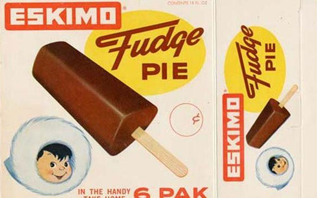 Одна из первых упаковок Eskimo Pie