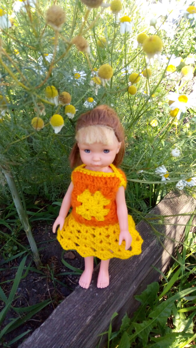 На прогулку в новом платье