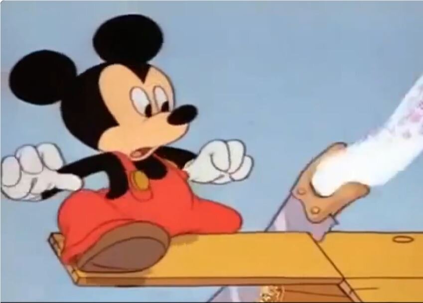 вот так выпиливается Микки...