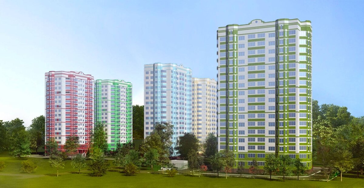 Вся сила красоты новостройки в качественно сделанном рендере.