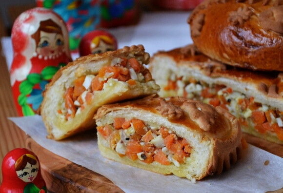 Пирожки сладкие с морковью
