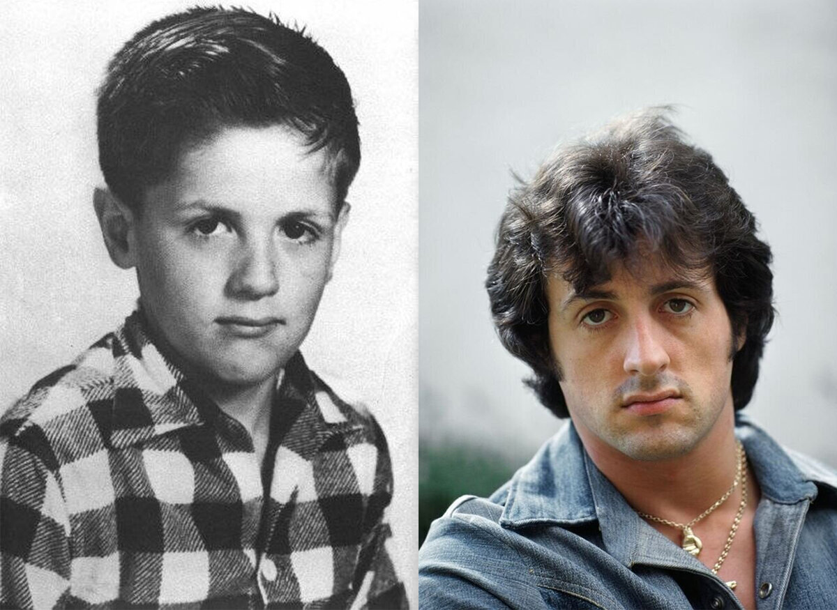 Сталлоне в детстве и молодости