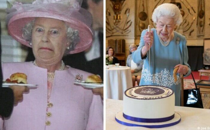 Долголетие королевы. Королева Великобритании рептилоид.