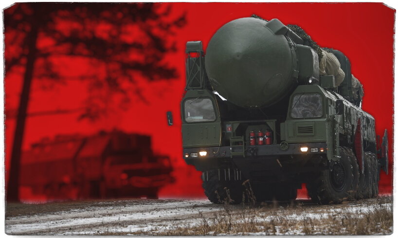 Источник: Минобороны России. В кадре ПГРК "Ярс", который сейчас является основным средством доставки зарядов у РВСН после "Воеводы" - устаревших "Тополей" и даже "Тополей-М" практически не осталось.