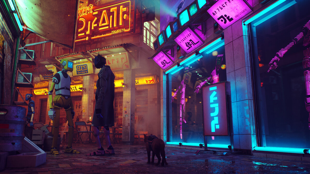 Stray: Обзор, . Кис, мяу, мур.