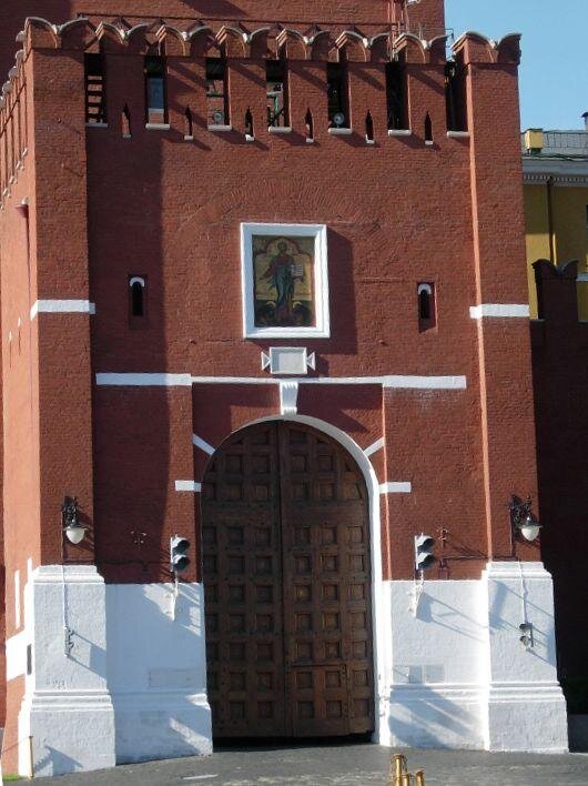 Шатер над Спасской башней Кремля 1628