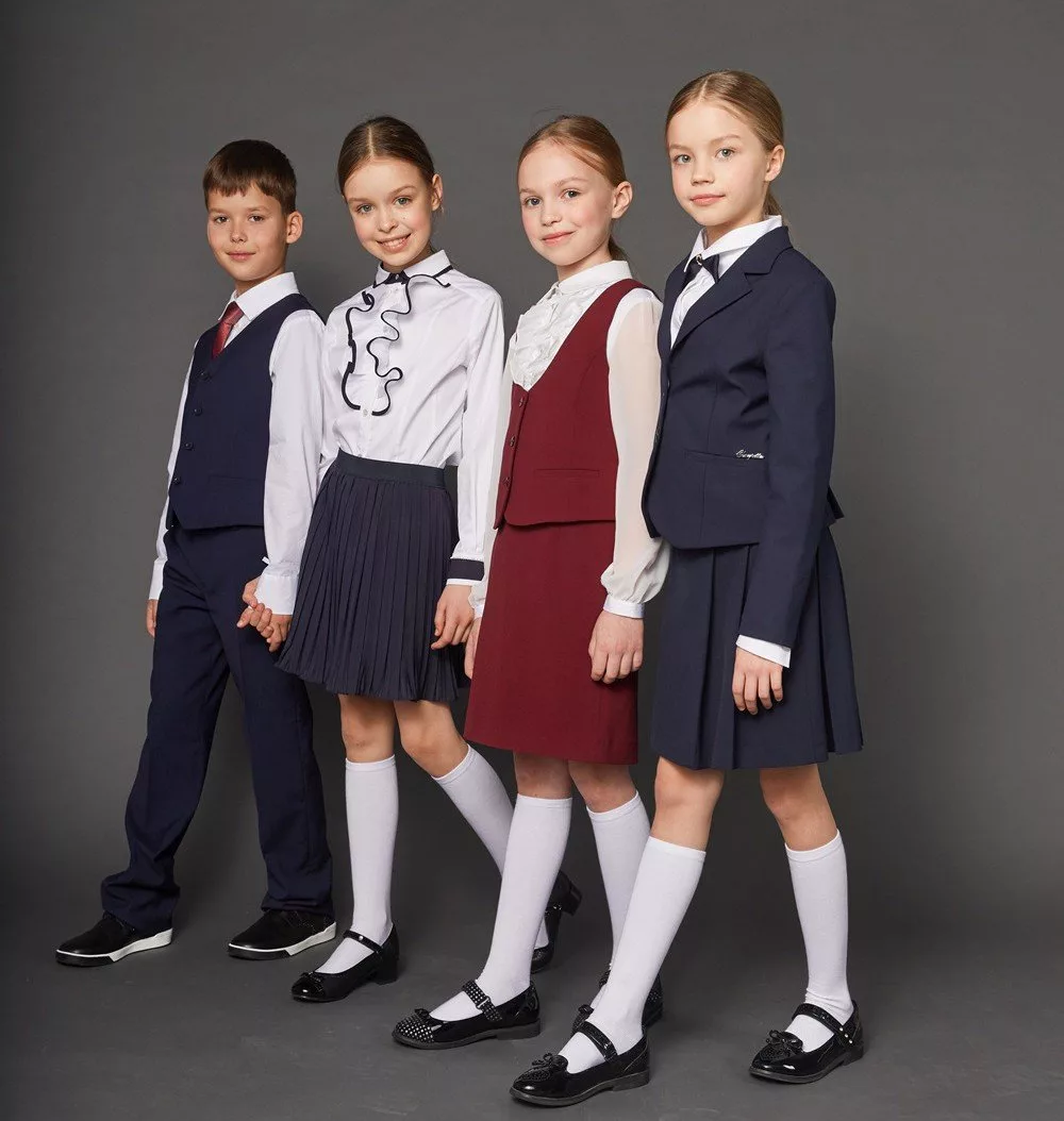 Деловой стиль одежды для школьников