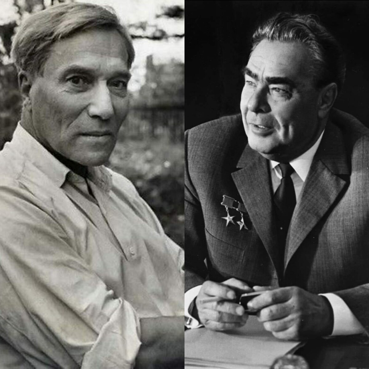 Борис Пастернак / Леонид Брежнев