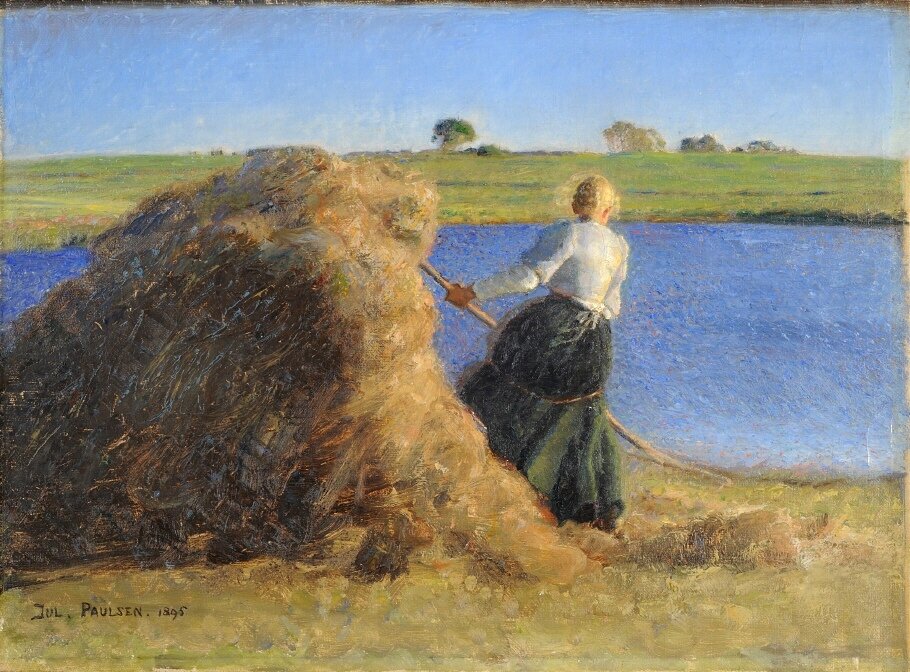  ©  Юлиус Паульсен / Julius Paulsen /Дания / (1860 - 1940)