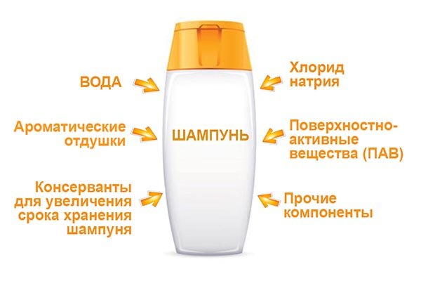 Состав шампуня