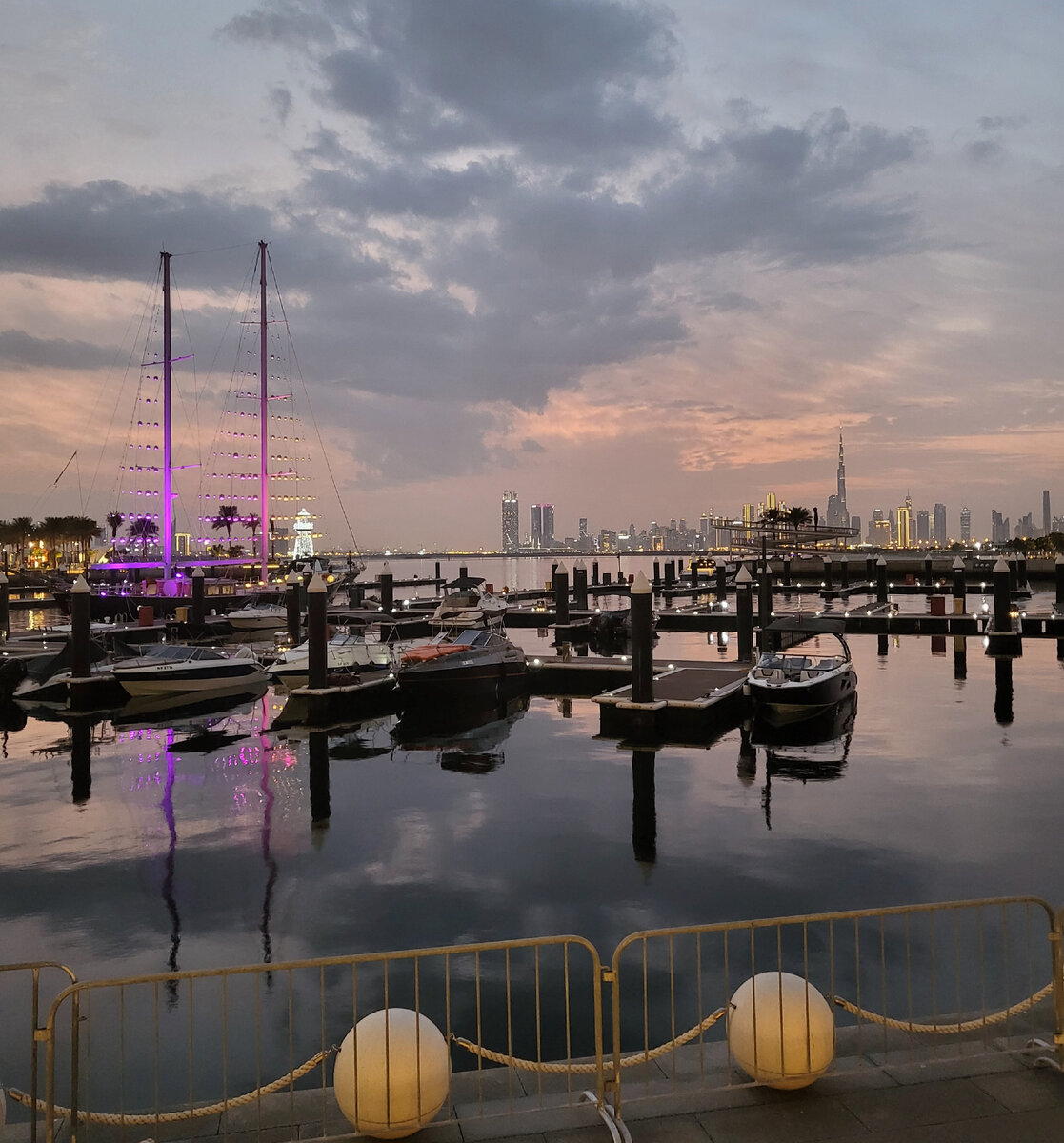 Dubai Creek Harbour набережная