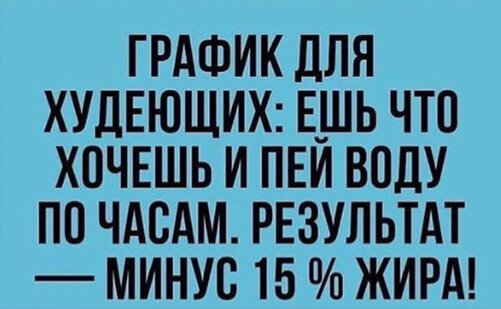 8:00 🕗 х2
11:00 🕚 1 стакан воды 
13:00 🕐 х2
16:00 🕓 одну полтарашку 
20:00 🕗 1 стакан воды 
Пей воду и худей