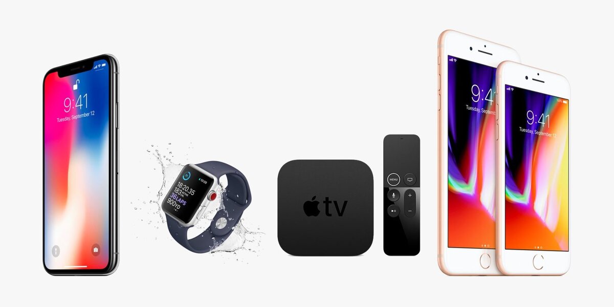 Продукция Apple 
