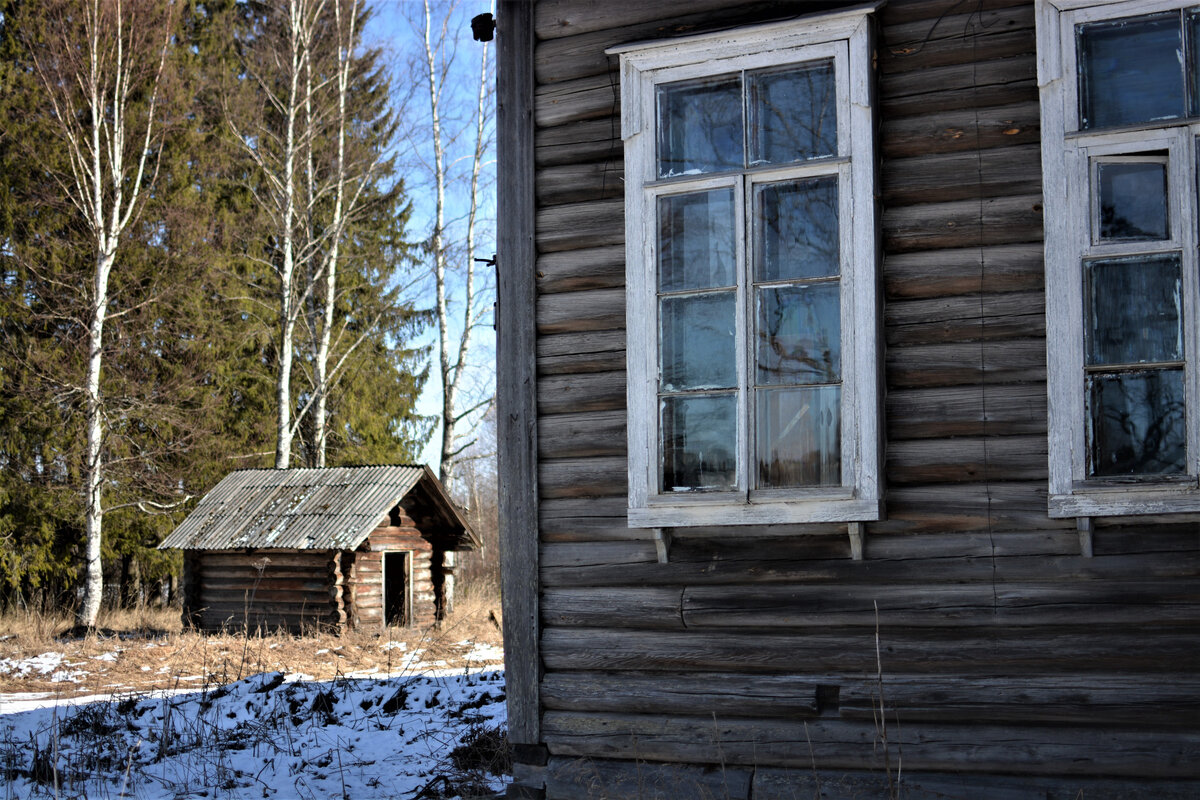 старая деревенская школа