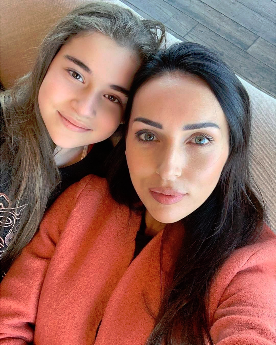 Алсу с дочерью Микелой