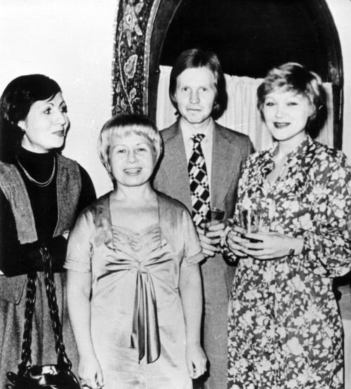 Татьяна Рузавина, Александра Пахмутова, Игорь Иванов и Людмила Шабина.