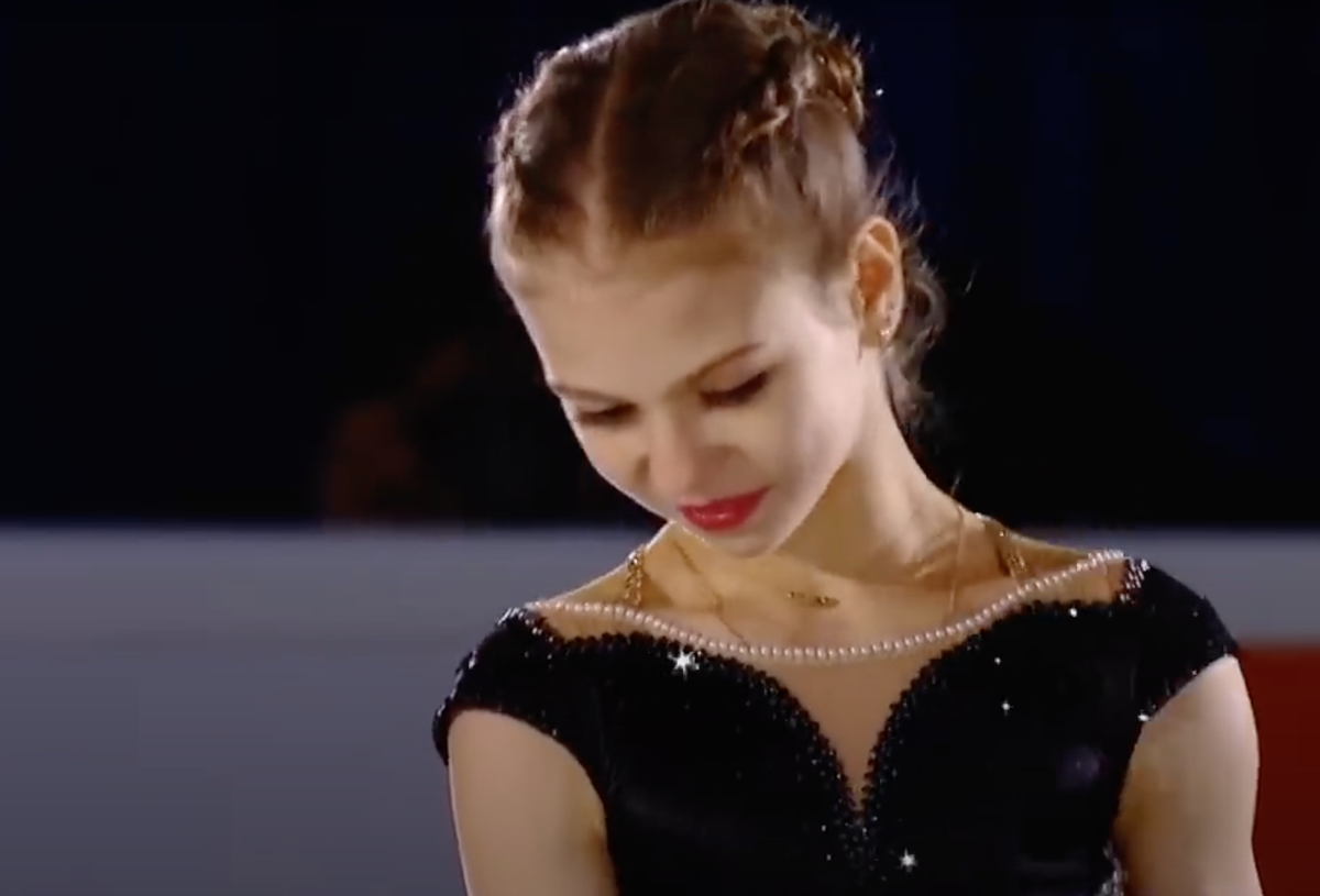 Александра Трусова. Источник - youtube.com
