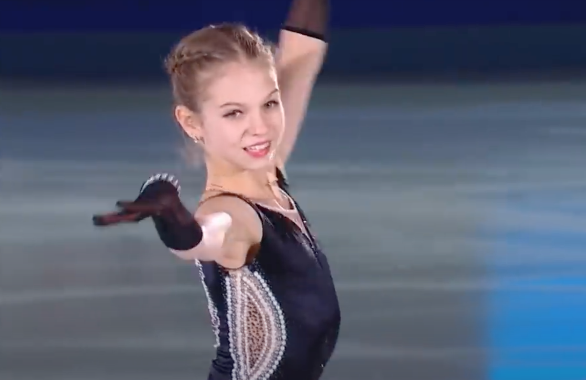 Александра Трусова. Источник - youtube.com