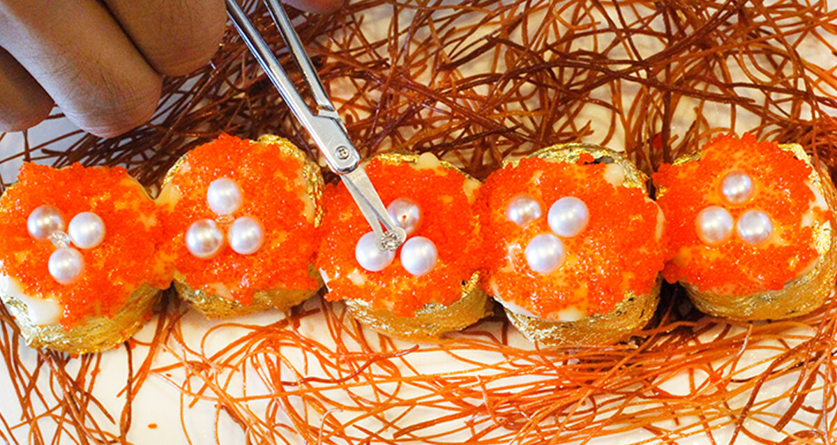 Суши с бриллиантами — $1978 