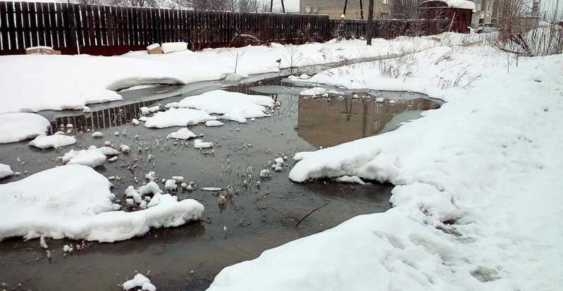 Так может выглядеть авария на водопроводе