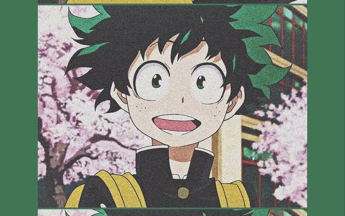 1.Мидория Изуку, 2.Все за одного (картинка взята с Яндекса)