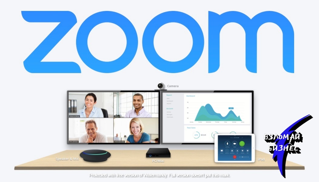 Zoom - Интернет-площадка для проведения видео-конференций онлайн. Сейчас пользуется большой популяностью. 