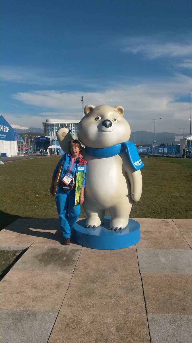 Это я во время работы в Оргкомитете Сочи 2014
