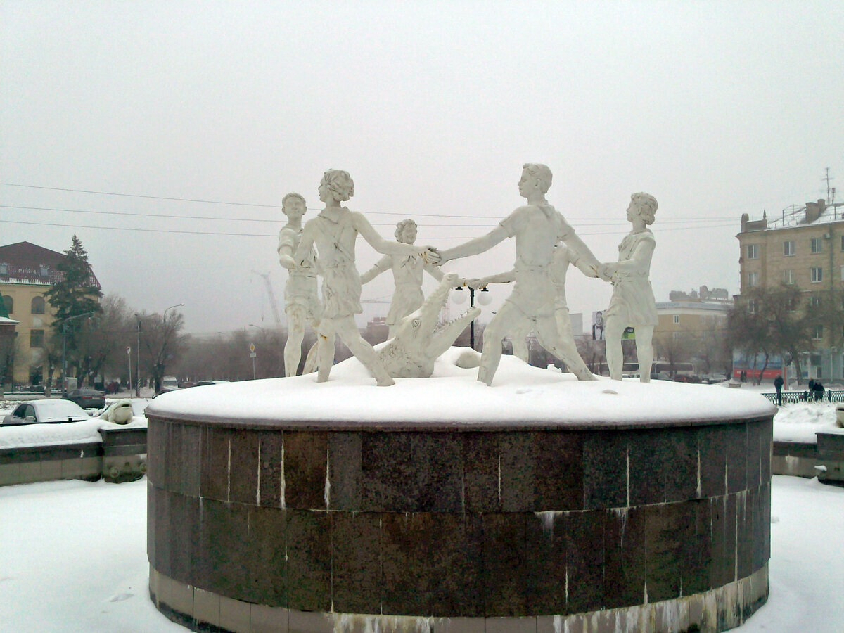 Волгоград. Фонтан. Фото из открытых источников.