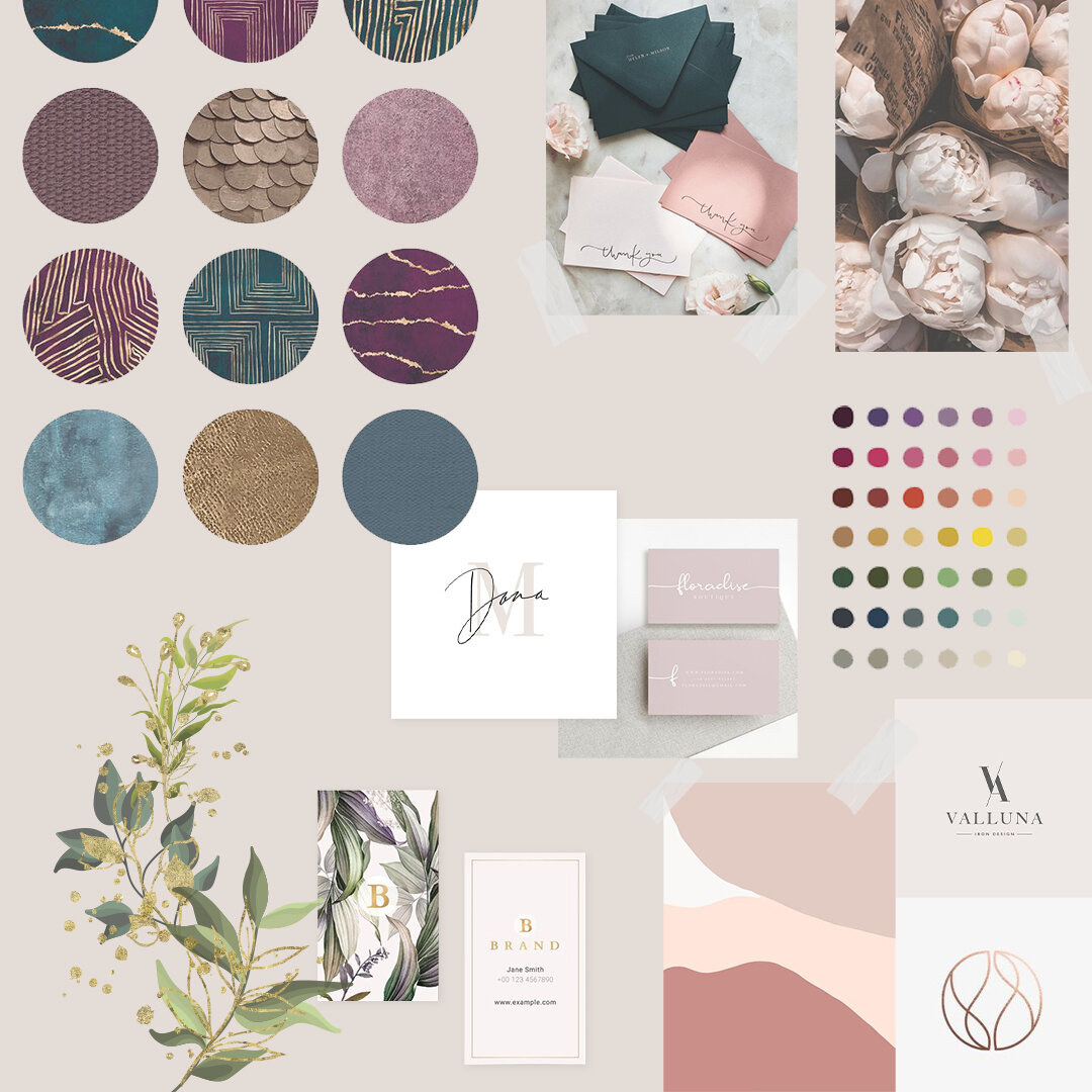 Мудборд для одного из проектов студии Ivory