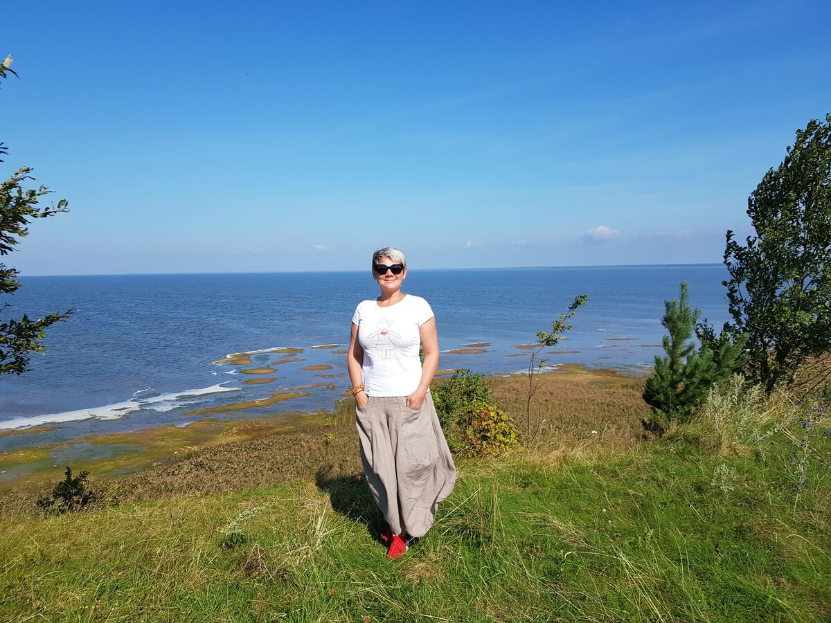 Бескрайнее Псковское озеро, почти море