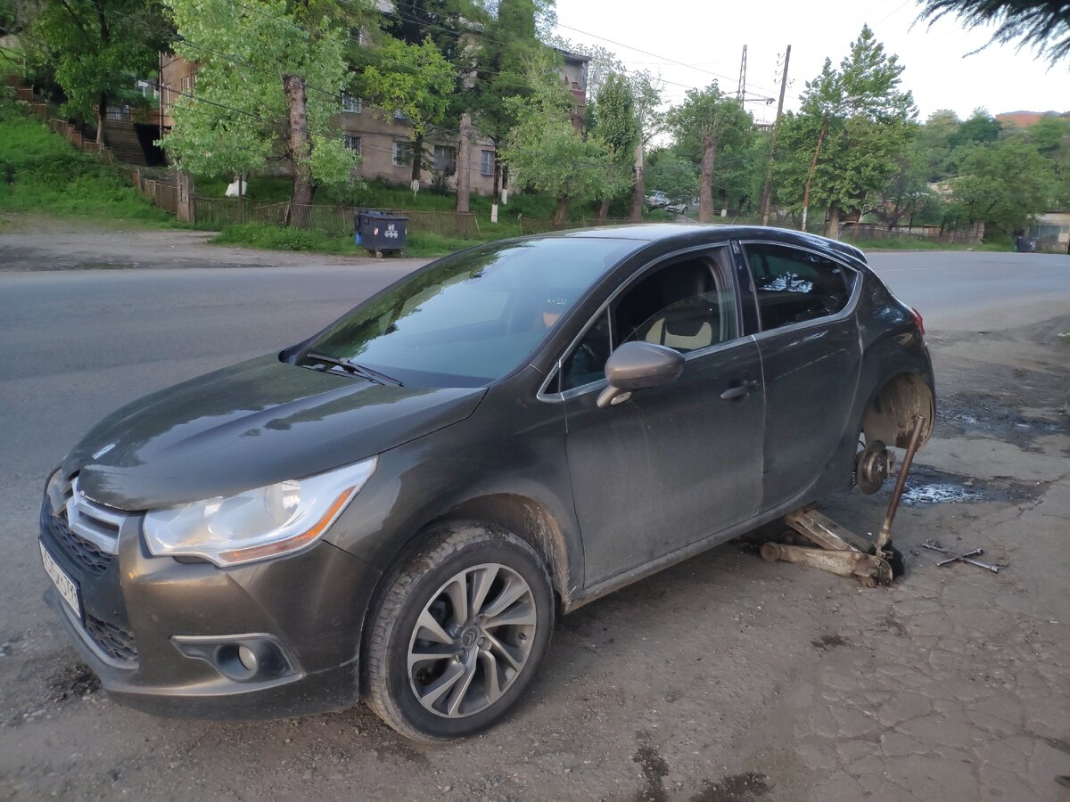 В процессе ремонта