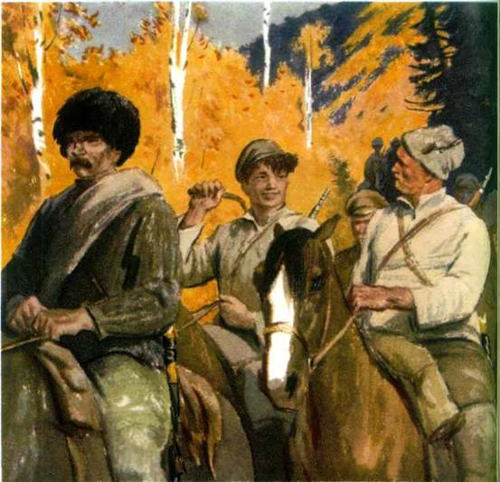 Павел Мечик и партизанский отряд