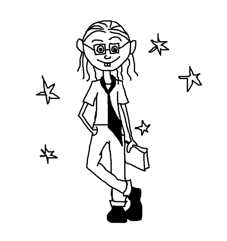 Я в образе Спинозы и мой шарм