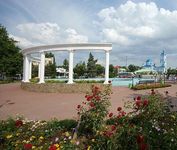 Площадь Революции г.Саки